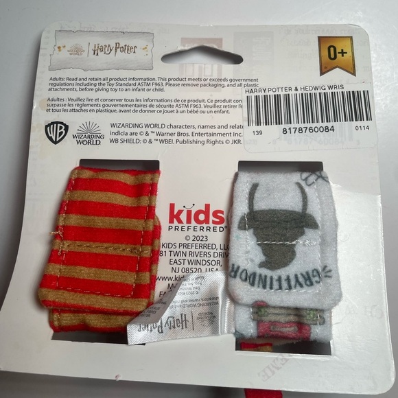 Harry Potter baby set NEW wrist rattlers, mirror toy, sensory blanket/teether - Picture 7 of 9